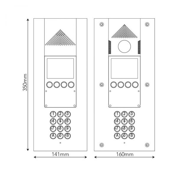 Portier interphone Noralsys sans fil 4G