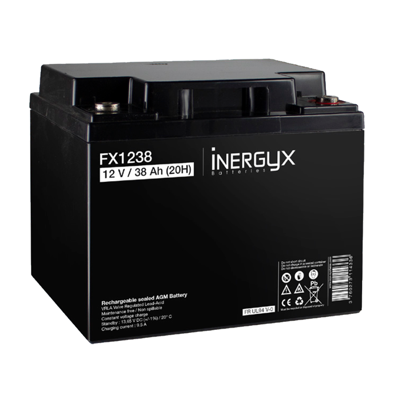 Batteries rechargeables VRLA 12 V - Inergyx Izyx - Accor Solutions