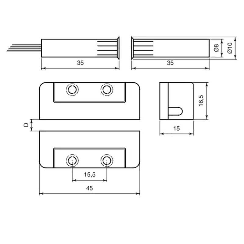 Protège-carte anti-effraction pour téléphone 4AS