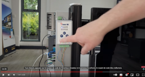 Récepteur radio bicanal eTrans 100 pour détecteurs eLoop - Accor Solutions
