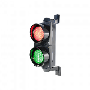 Feux bicolore rouge et vert pour signalisation routière et gestion de rampe diamètre 100 mm