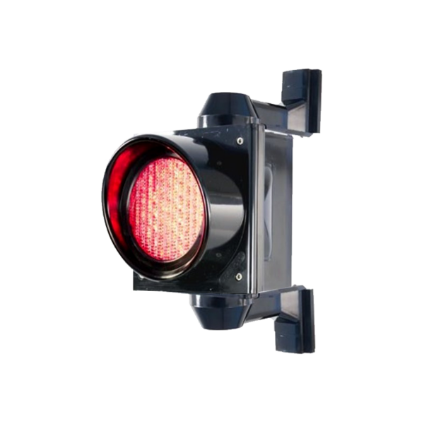 Boitier de feu à la leds rouge pour la signalisation des voies de circulation