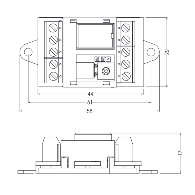 Module radio universel pour gâche électrique 