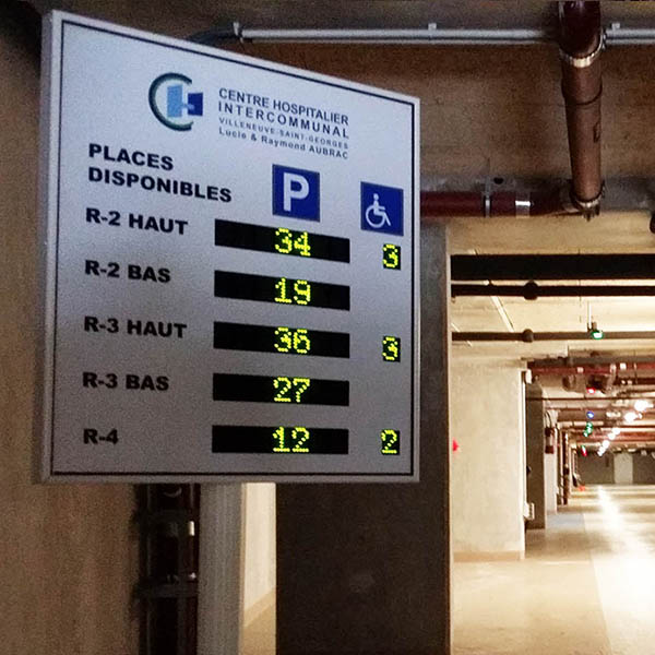 Modèles de panneaux signalétiques pour parking commun - CIPG club